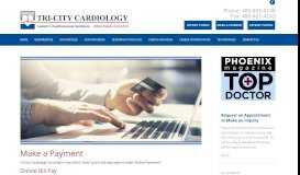 
							         Make a Payment | Leaders in Cardiovascular ... - Tri-City Cardiology								  
							    