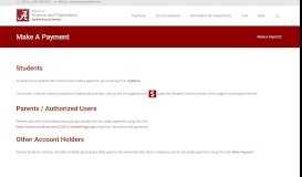 
							         Make A Payment – University of Alabama Student Account Services								  
							    
