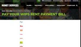 
							         Make a WIPS Rent Payment today – Money Services								  
							    