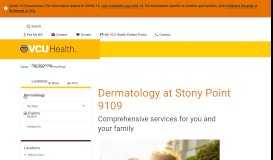 
							         Make an Appointment | Dermatology | VCU Health								  
							    
