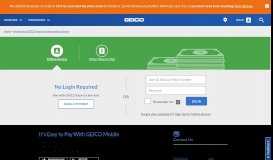 
							         Make An Insurance Payment Online, By Phone & More | GEICO								  
							    
