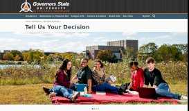 
							         Make GSU your choice with a $50 enrollment deposit to save your spot								  
							    