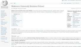 
							         Makerere University Business School - Wikipedia								  
							    