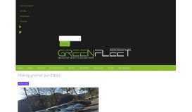 
							         Making greener purchases | GreenFleet								  
							    