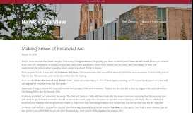 
							         Making Sense of Financial Aid - Hawk's Eye View - SJU WordPress Sites								  
							    