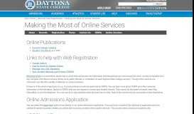 
							         Making the Most of Online Services - Daytona State College								  
							    