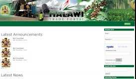 
							         Malawi Trade Portal								  
							    