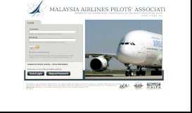 
							         Malaysia Airlines Pilots' Association, MAPA								  
							    