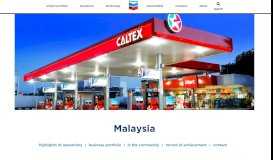 
							         Malaysia Highlights of Operations — Chevron.com								  
							    