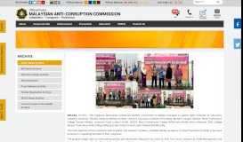 
							         Malaysian Anti-Corruption Commission (MACC) - Melaka AMAR ...								  
							    