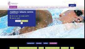 
							         Maldwyn Leisure Centre - Freedom Leisure								  
							    