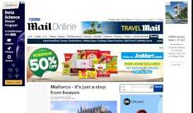 
							         Mallorca - it's just a step from heaven | Daily Mail Online								  
							    