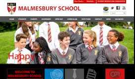 
							         Malmesbury School: Home								  
							    