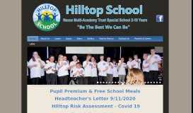 
							         Maltby Hilltop - Maltby Hilltop School - Home Page								  
							    