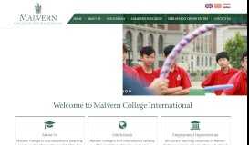 
							         Malvern College International								  
							    