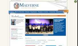 
							         Malverne Union Free School District								  
							    