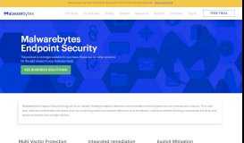 
							         Malwarebytes Endpoint Security for Business | Malwarebytes								  
							    