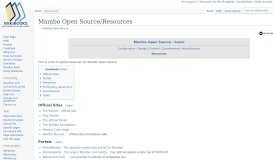 
							         Mambo Open Source/Resources - Wikibooks, open books for an open ...								  
							    