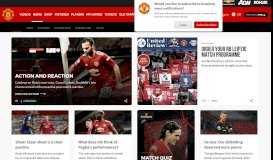 
							         Man Utd News | Team news, injury updates ... - Manchester United								  
							    