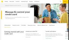 
							         Manage and control your credit card - CommBank								  
							    