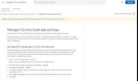 
							         Manage Chrome kiosk app settings - Google Support								  
							    