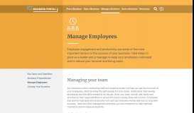 
							         Manage Employees | Business Portal								  
							    
