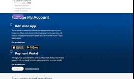 
							         Manage My Account | Regional Acceptance Corporation								  
							    
