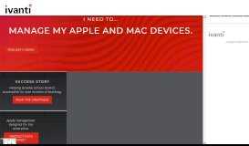 
							         Manage my Apple and Mac devices | Ivanti								  
							    