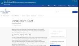 
							         Manage Your Account | HCA Valley Regional Medical Center | Valley ...								  
							    
