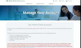 
							         Manage Your Account | Home Point Financial Corporation ...								  
							    