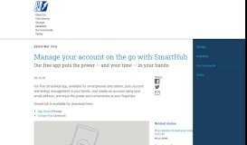 
							         Manage your account on the go with SmartHub - Pedernales Electric ...								  
							    