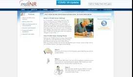 
							         Manage Your Coumadin Patients | INR Home Testing > PT ... - mdINR								  
							    