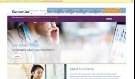 
							         Manage Your Customer Portal Online - Concentra								  
							    