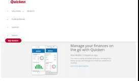 
							         Manage your finances on the go with Quicken								  
							    