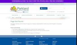 
							         Manage Your Health with MyChart - Parkland Health Center								  
							    