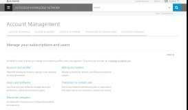 
							         Manage Your Subscriptions & Users | Account Management ...								  
							    