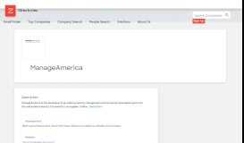 
							         ManageAmerica - Overview, News & Competitors | ZoomInfo ...								  
							    