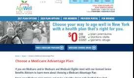 
							         Managed Care Plan Options for Medicare ... - AgeWell New York								  
							    