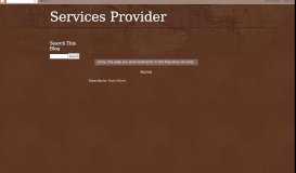 
							         Managed Health Services Provider Portal - Services Provider								  
							    