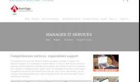 
							         Managed IT Services – Advantage Copier Equipment & Service								  
							    