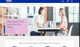 
							         Managed Print Services for SMEs | Brother UK								  
							    