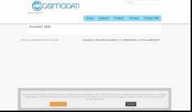 
							         Managed Security Services - CosmoDati - Prodotti IBM								  
							    