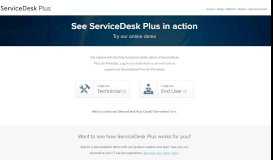 
							         ManageEngine ServiceDesk Plus								  
							    