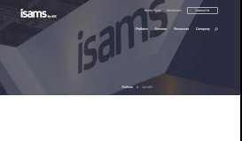 
							         Management Information System (MIS) for Schools - iSAMS								  
							    