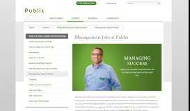 
							         Management Jobs at Publix | Stores | Careers | Publix Super ...								  
							    