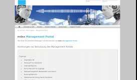 
							         Management Portal - Support 
							    