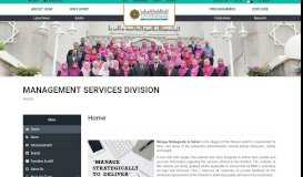 
							         Management Services Division - IIUM								  
							    