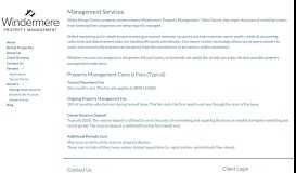
							         Management Services - Windermere Property Management / West ...								  
							    