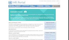 
							         Manager's Toolkit | HR Portal								  
							    