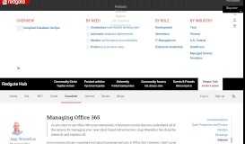 
							         Managing Office 365 - Simple Talk - Redgate Software								  
							    